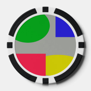 Abstract Poker Chips