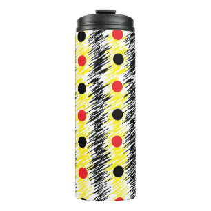 Abstract Polka Dot  Thermal Tumbler