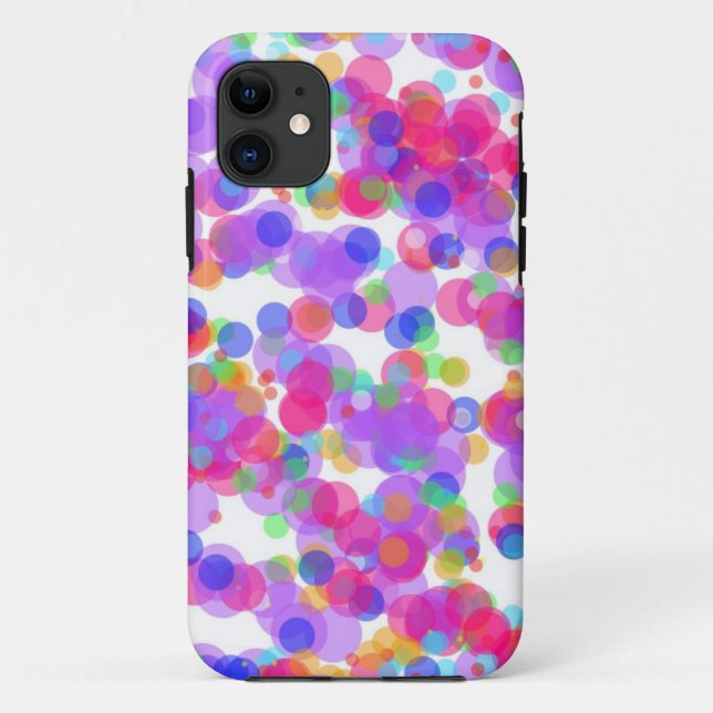 abstract polka dots Case-Mate iPhone case (Back)