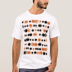 Abstract Polka Dots: Watercolor Geometry. T-Shirt
