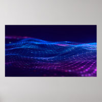 Abstract polygonal space low poly dark background 