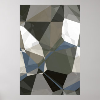 Abstract Polygons 214 Poster