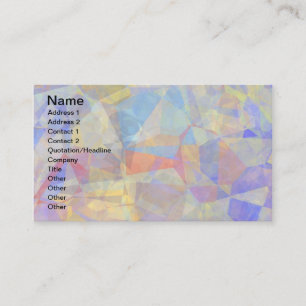 Abstract Polygons 36 Business Card