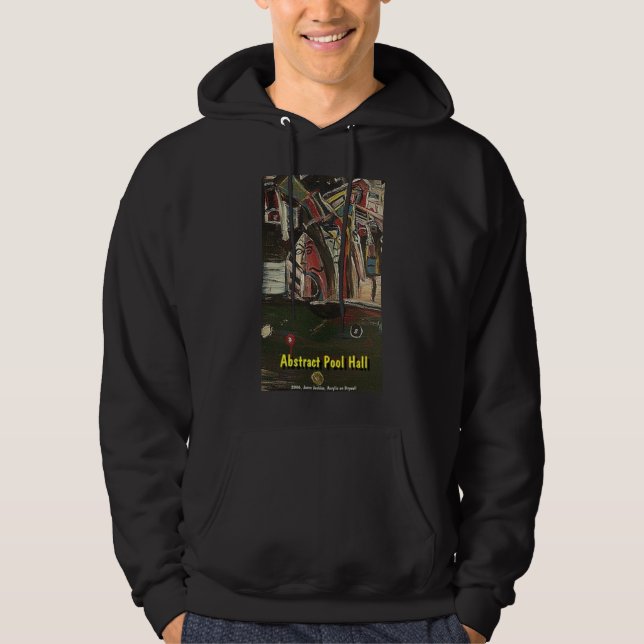 ABSTRACT POOL HALL HOODIE (Front)