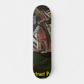 ABSTRACT POOL HALL SKATEBOARD