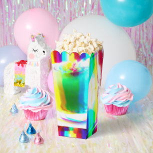 Abstract Popart Primary Rainbow Drink Favour Box