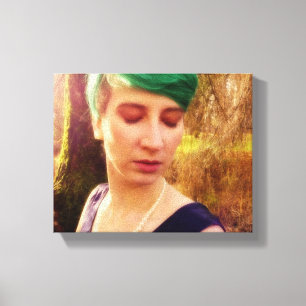 Abstract Portrait Canvas Print