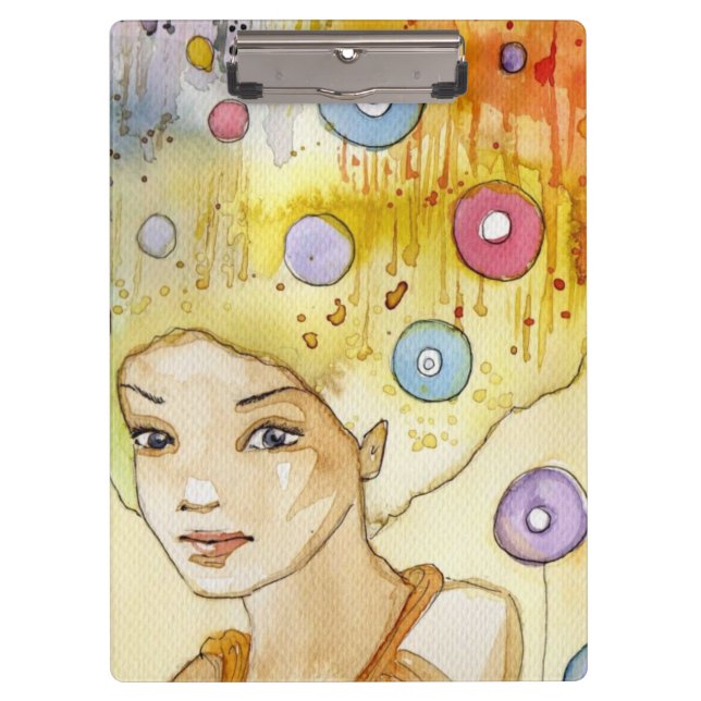 Abstract portrait clipboard (Front)