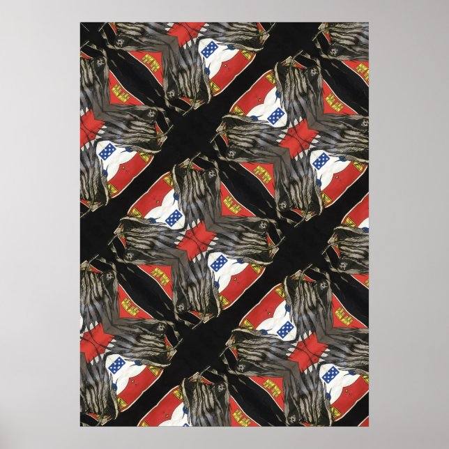 Abstract Portuguese Poster (Front)
