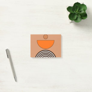 Abstract post-it notes
