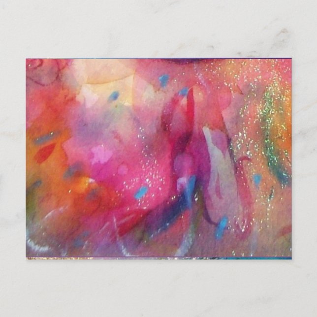 ABSTRACT POSTCARD (Front)