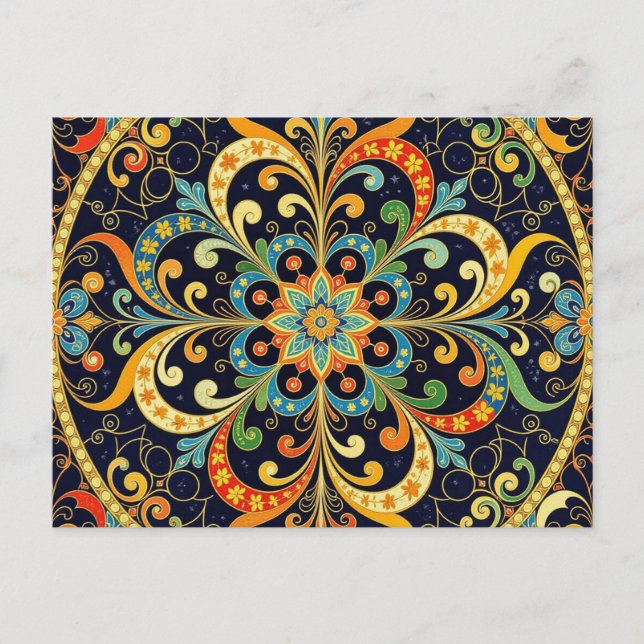 Abstract Postcard (Front)