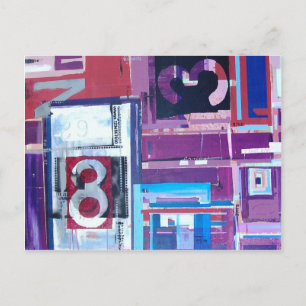 ABSTRACT POSTCARD