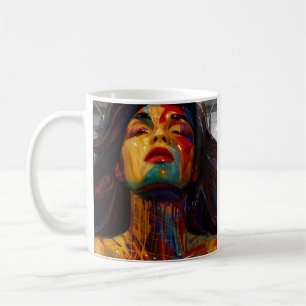 Abstract Power Portrait Coffee Mug