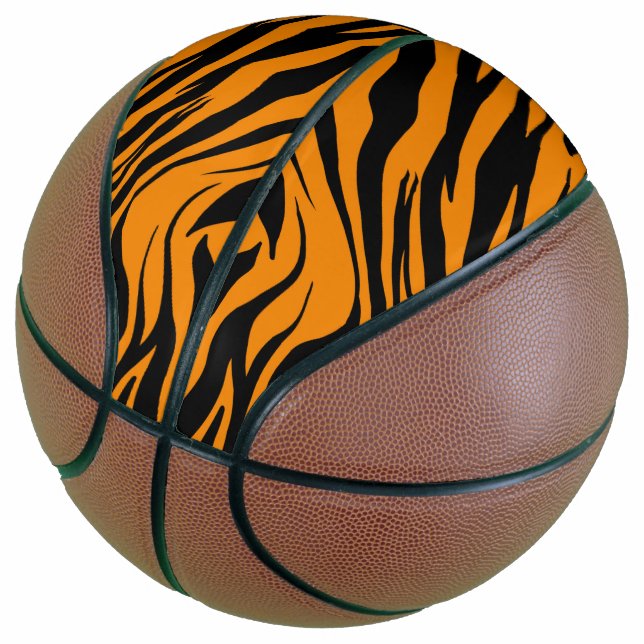 Abstract Predator Skin Camo Art: Adventure design Basketball (Angled)