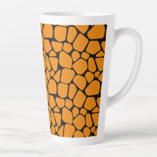 Abstract Predator Skin Camo Art: Adventure-Inspire Latte Mug