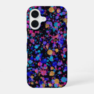 Abstract Print: Distant Galaxies iPhone 16 Case