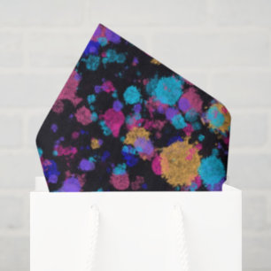 Abstract Print: Distant Galaxies Tissue Paper