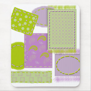 Abstract Print Mouse Mat