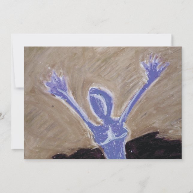 abstract print | postcard (Front)