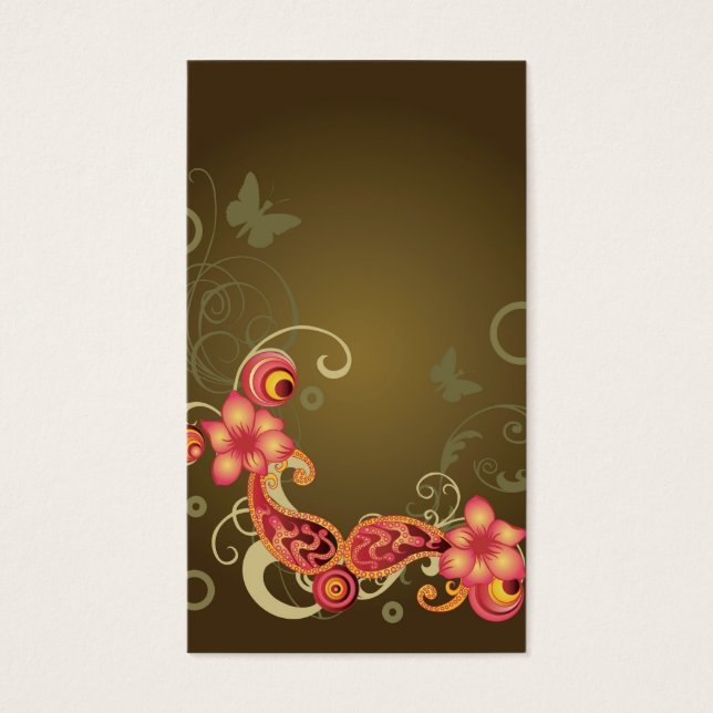 Abstract Profile Card (Front)