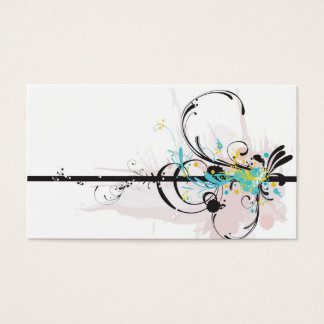 Abstract Profile Card