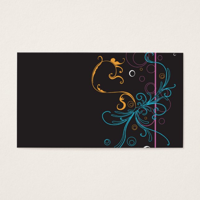 Abstract Profile Card (Front)