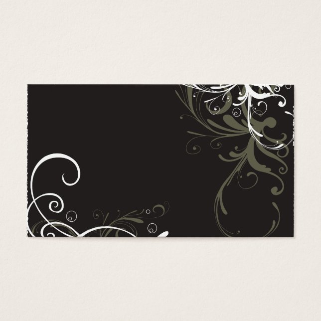 Abstract Profile Card (Front)