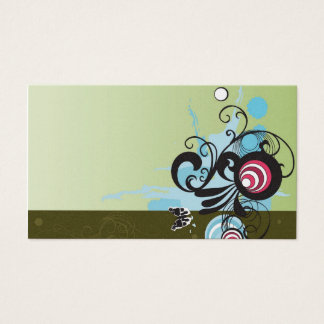 Abstract Profile Card