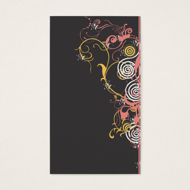 Abstract Profile Card (Front)
