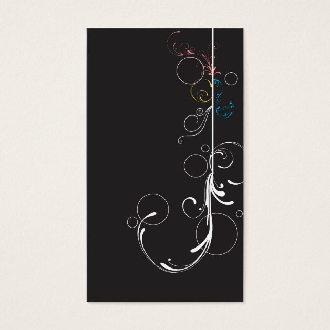 Abstract Profile Card (Front)