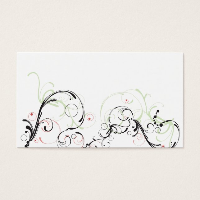 Abstract Profile Card (Front)