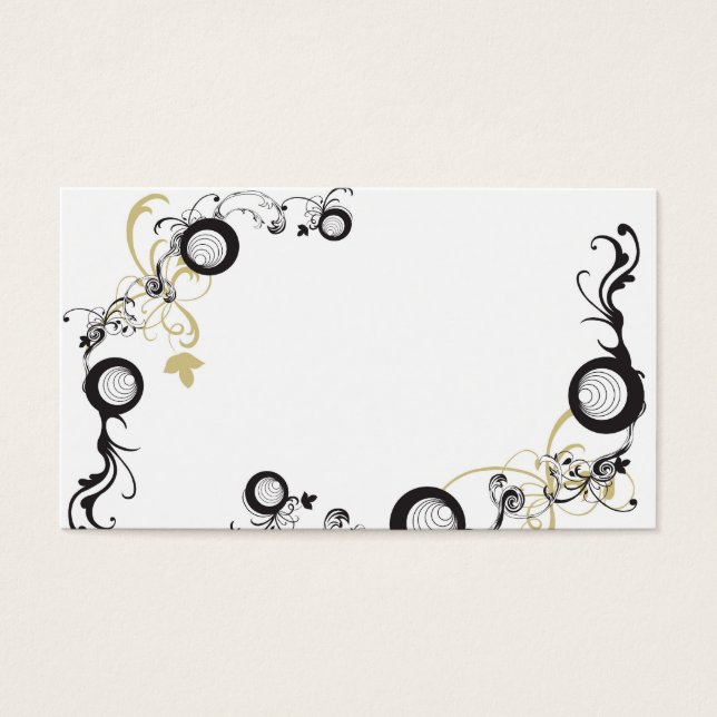Abstract Profile Card (Front)