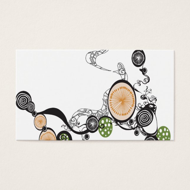 Abstract Profile Card (Front)