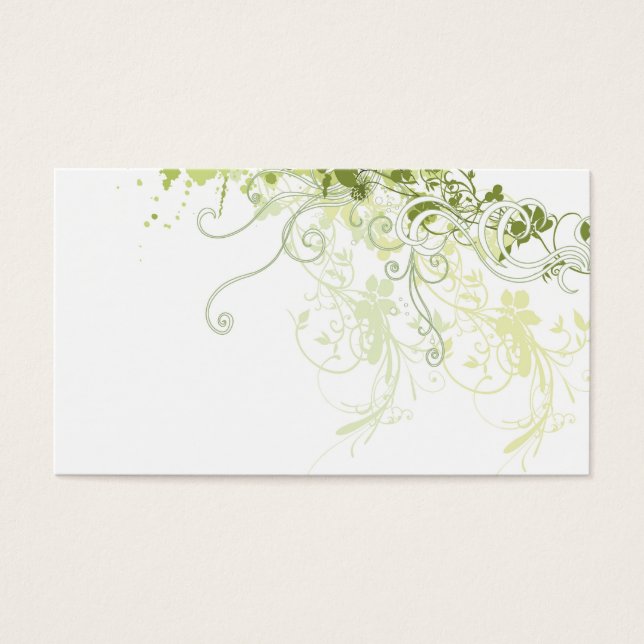 Abstract Profile Card (Front)