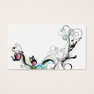 Abstract Profile Card