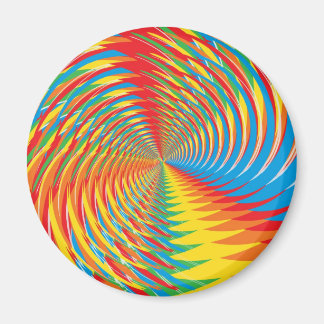 Abstract / Psychedelic Radial Pattern: Magnet