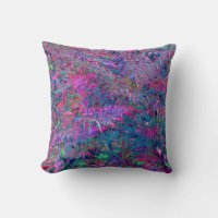Abstract Psychedelic Rainbow Colours Foliage Garde