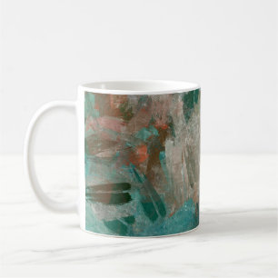 Abstract Psychedelic Strokes Texture. Coffee Mug