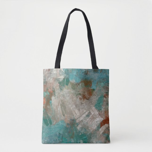 Abstract Psychedelic Strokes Texture. Tote Bag (Front)