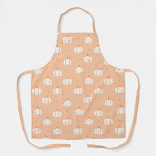 Abstract Pumpkin Pattern Apron