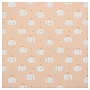 Abstract Pumpkin Pattern Fabric