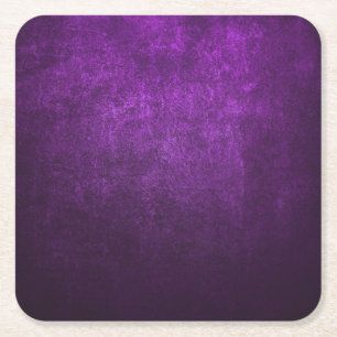 Abstract Purple Background Or Paper With Bright Square Paper Coaster