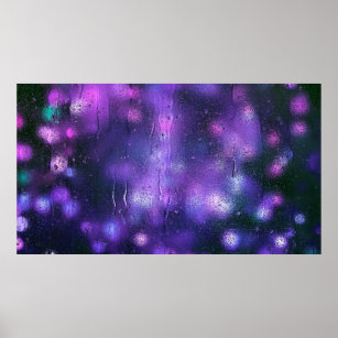 Abstract purple background texture poster