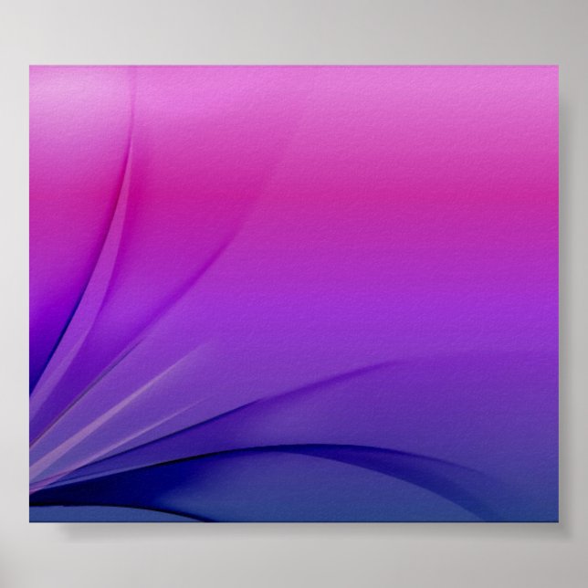 Abstract Purple Blue Background Vector Graphic  DI Poster (Front)