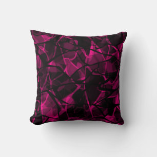 Abstract purple cushion