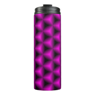 Abstract purple geometric background.abstract, art thermal tumbler
