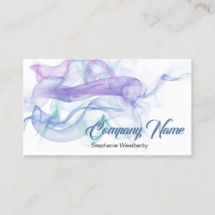 Abstract Purple Haze Business Business Card
