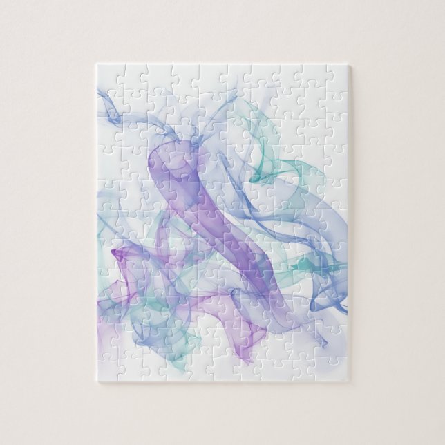 Abstract Purple Haze Jigsaw Puzzle (Vertical)