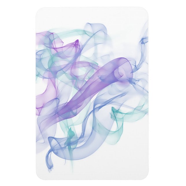 Abstract Purple Haze Magnet (Vertical)